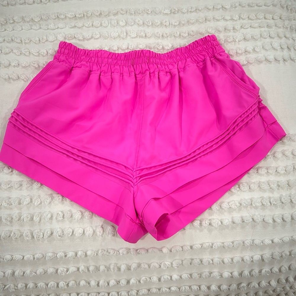 Free People Movement Hot Pink Lined Shorts